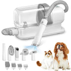 Pet vacuum cleaner and grooming kit.