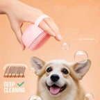 Guantes De Masaje De Silicona Para El Baño del Perro