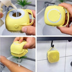 Guantes De Masaje De Silicona Para El Baño del Perro