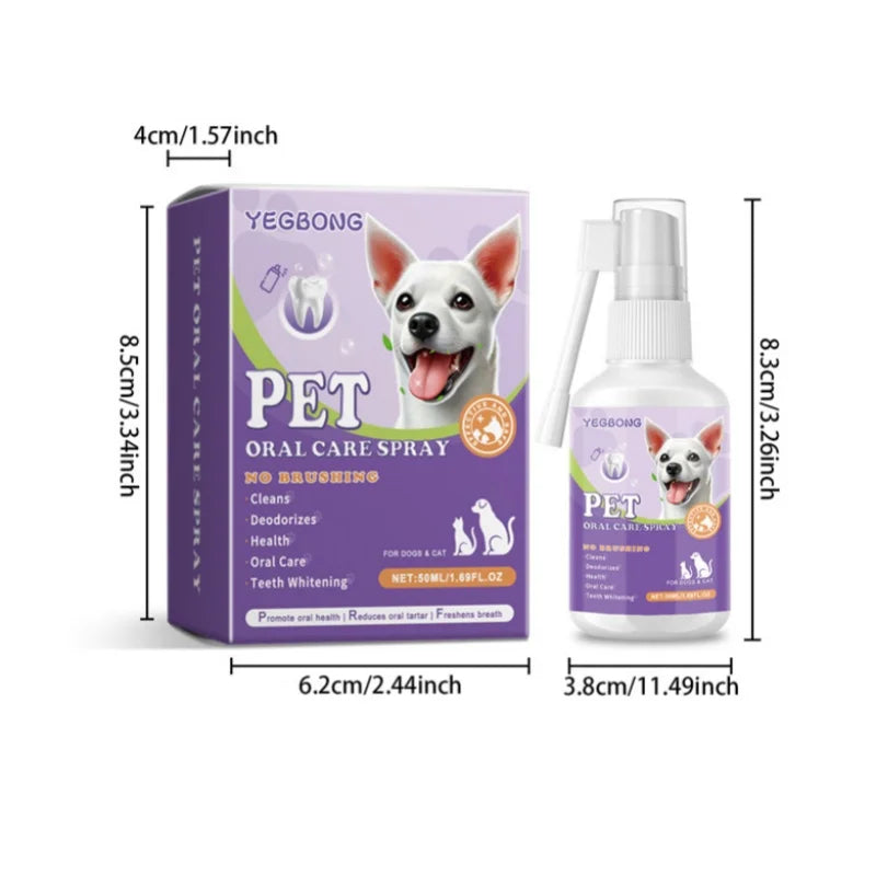Spray limpiador bucal.