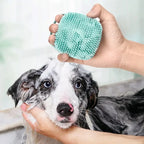 Guantes De Masaje De Silicona Para El Baño del Perro