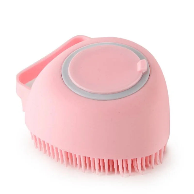 Guantes De Masaje De Silicona Para El Baño del Perro