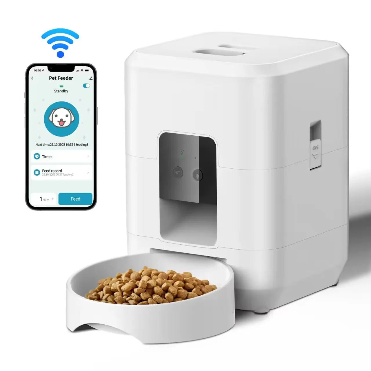 Comedero Automático Inteligente Para Mascotas