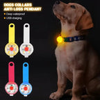 Collar con luz led.