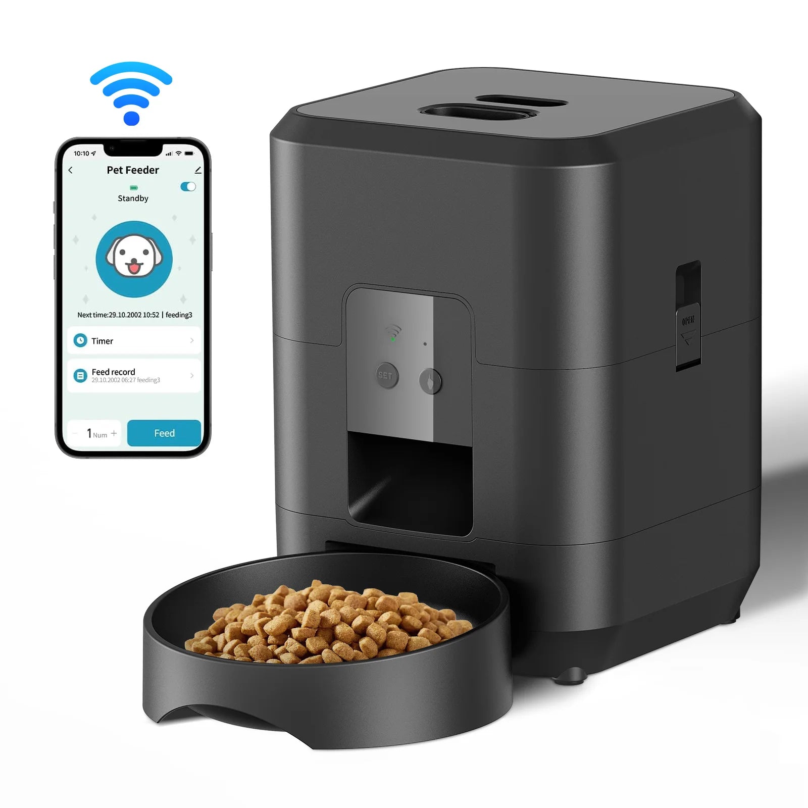 Comedero Automático Inteligente Para Mascotas